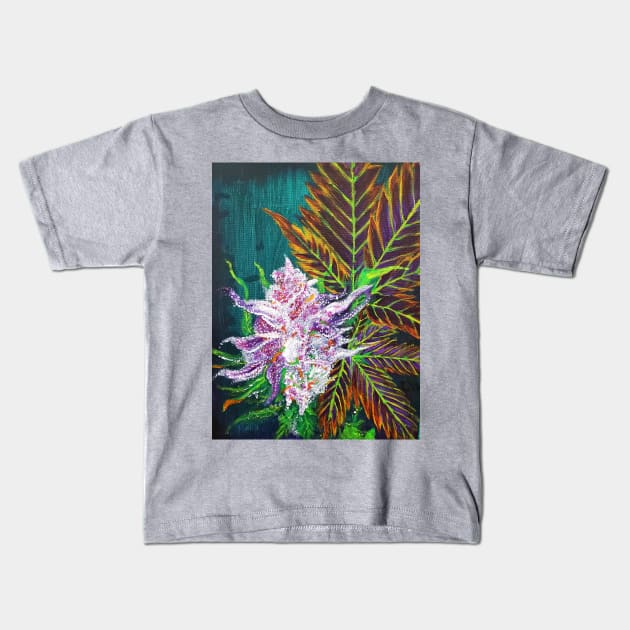 Purple Haze Kids T-Shirt by Candace3811